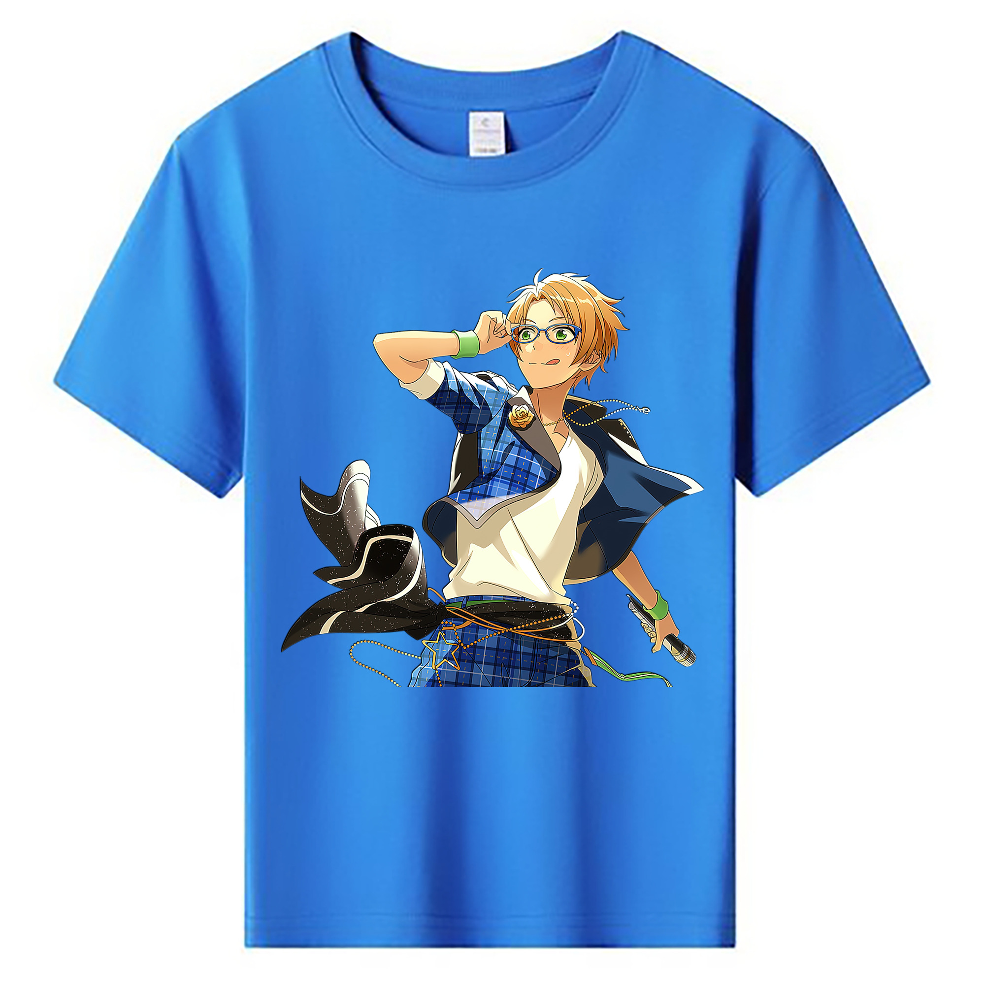 （画像用） あんさんぶるスターズ! Ensemble Stars 綿100％キッズTシャツ（フロントプリント）